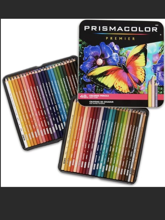 Prismacolor Other - Prismacolor Premier Coloured Pencils, Drawing and Sketching, Assorted, 48 Count